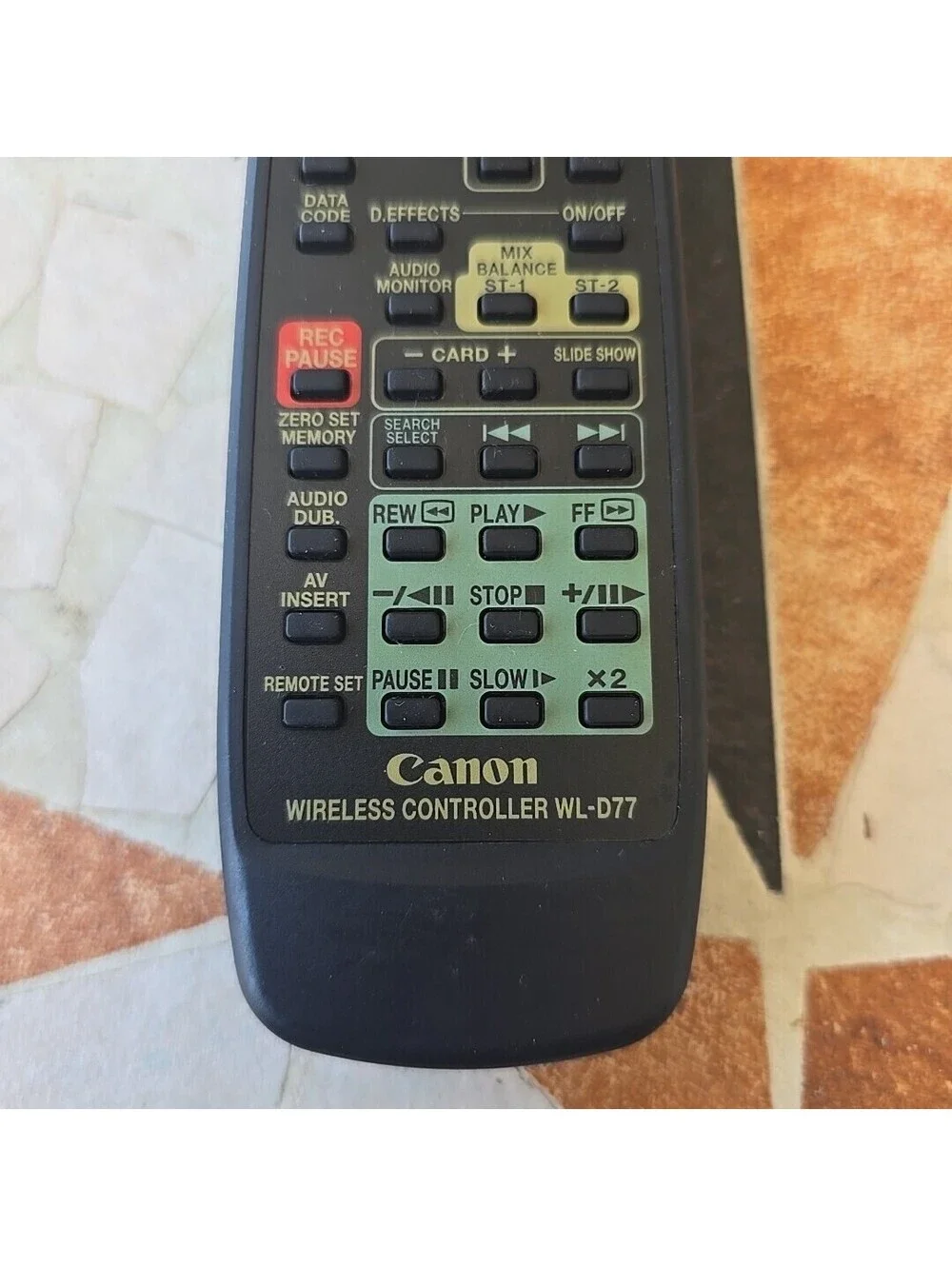 🔥Works🔥 Canon WL-D77 Wireless Controller Remote Control No Battery Cover